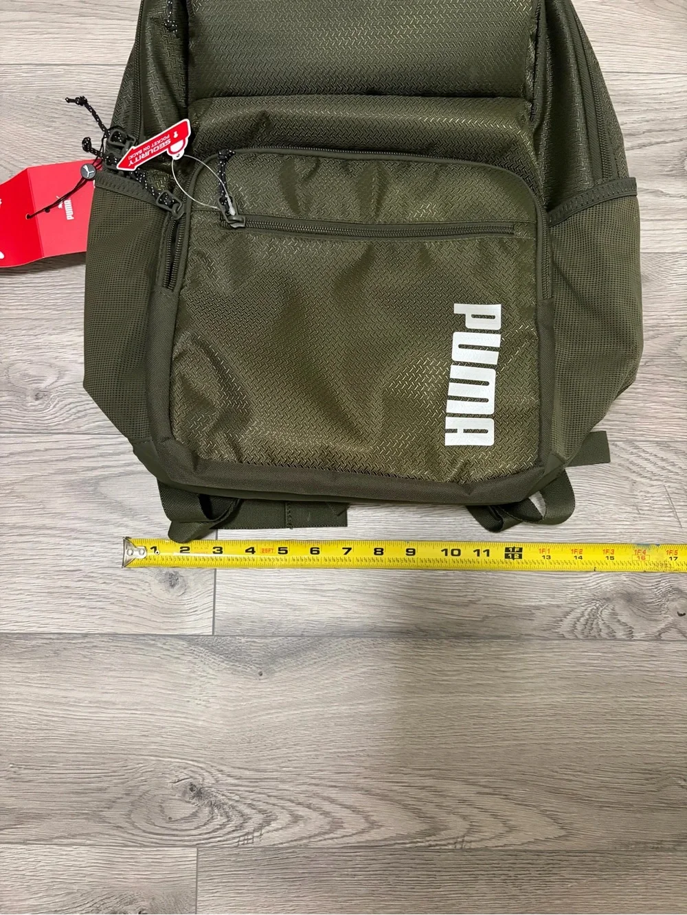 PUMA Olive Green Performance Backpack